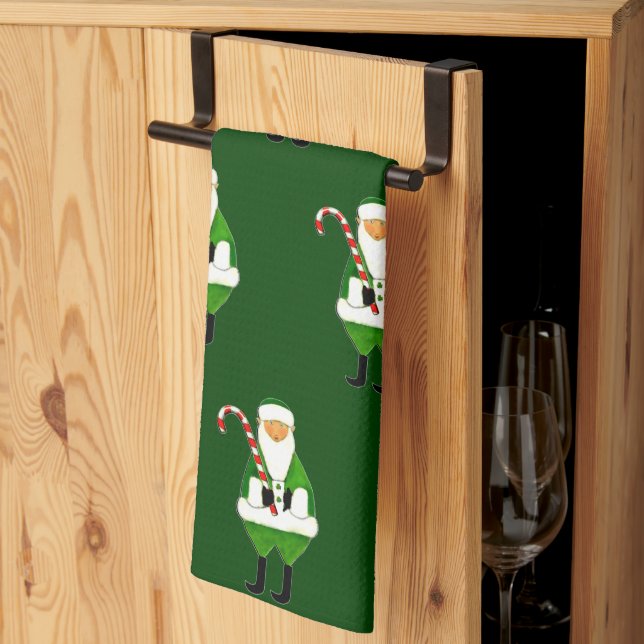 Irish Weihnachten Geschirrtuch (Drittel gefaltet)