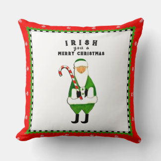 Irish Weihnachten Kissen