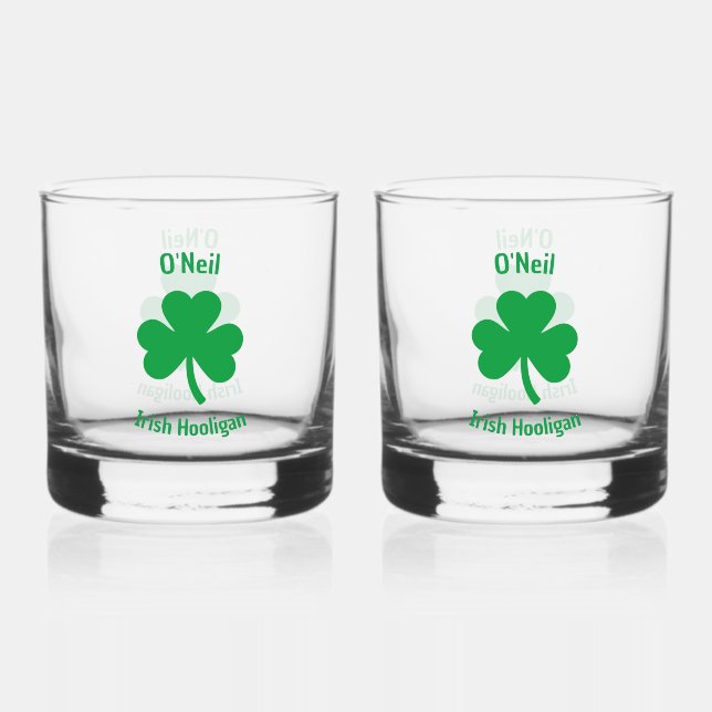Irish Whiskey Glass Whiskyglas (Rückseite)