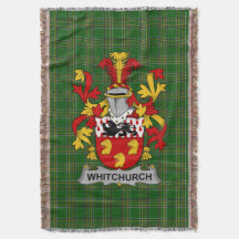 Irish Whitchurch Coat of Arms Familienwappen Irlan