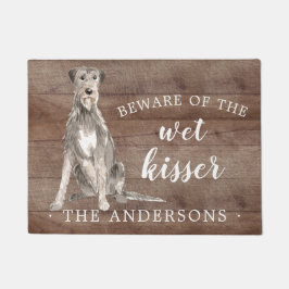 Irish Wolf Hound Dog Personalisiert Door Mat Fußmatte