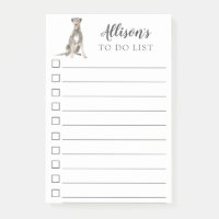 Irish Wolf Hound Hund Personalisiert, Post-