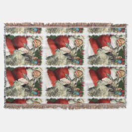 Irish Wolfhound Christmas Decke