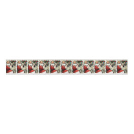 Irish Wolfhound Christmas Ripsband