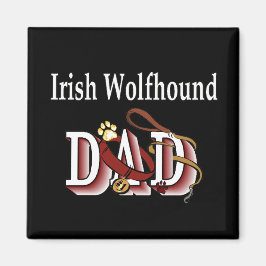 Irish Wolfhound dad Magnet