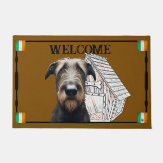 Irish Wolfhound Door Mat Fußmatte