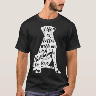 Irish Wolfhound für Irish Wolfhound Dog T-Shirt