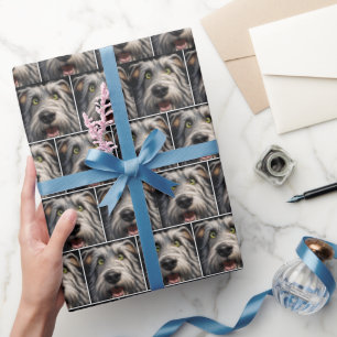 Irish Wolfhound Hunde Humor Geschenkpapier