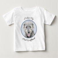 Irish Wolfhound Painting - Niedliche Original Dog