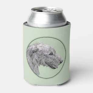 Irish Wolfhound Painting - Niedliche Original Dog  Dosenkühler