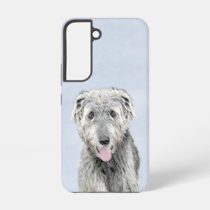 Irish Wolfhound Painting - Niedliche Original Dog Samsung Galaxy Hülle