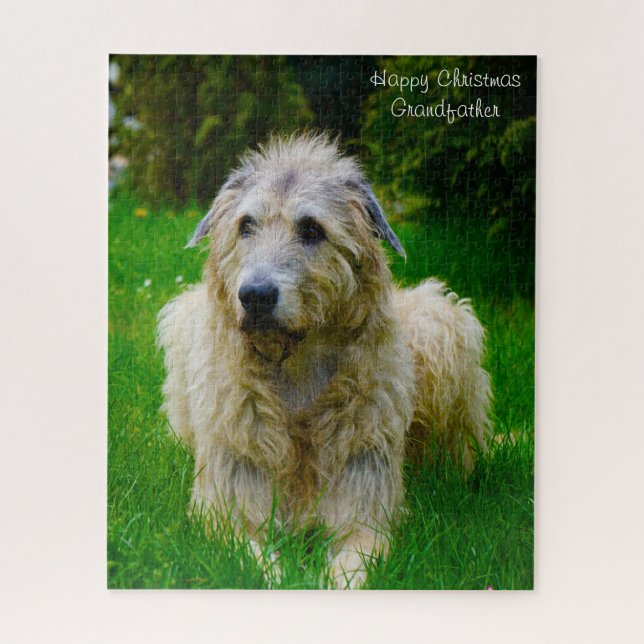 Irish Wolfhound. Puzzle (Vertikal)