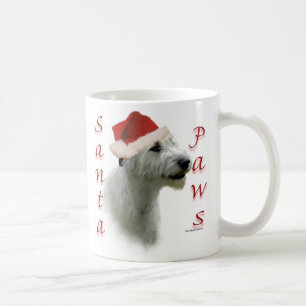 Irish Wolfhound Santa Paws Tasse
