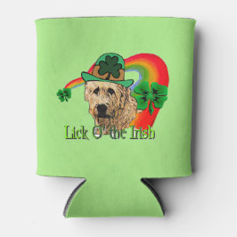Irish Wolfhound St Patricks Day Dosenkühler