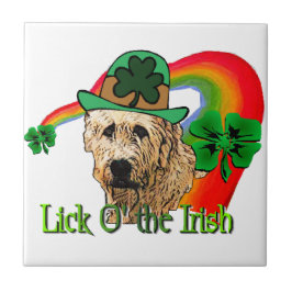 Irish Wolfhound St Patricks Fliese