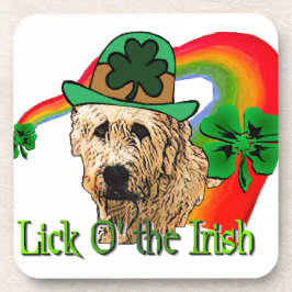 Irish Wolfhound St Patricks Getränkeuntersetzer