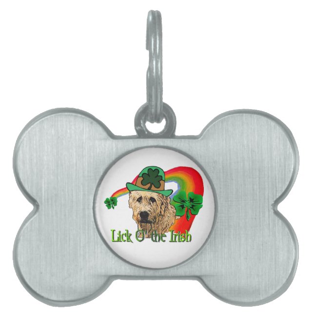 Irish Wolfhound St Patricks Tiermarke (Vorderseite)
