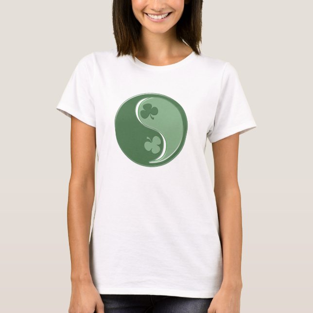 Irish Yin Yang T - Shirt (Vorderseite)