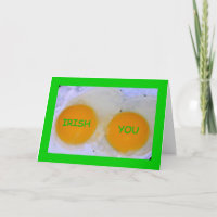 Irish You An Egg-stra Special St Patrick's Day