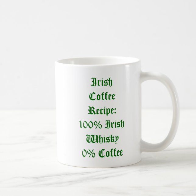 Irishcoffee-Spaß-Tasse Tasse (Rechts)