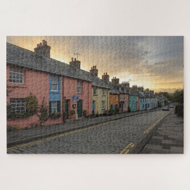 Irishisches Dorf-Puzzle Puzzle (Horizontal)