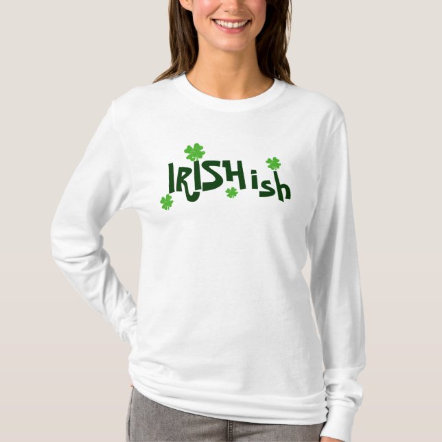 Irishish Irisch-ish T-Shirt (Vorderseite)