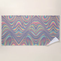 Irisierende Holografische Wirbel-Textur