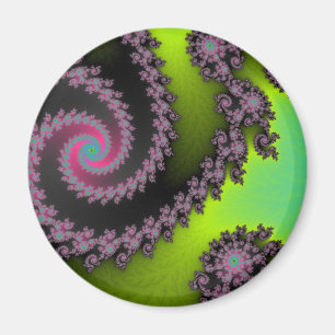 Irisierende Zungen Magnet
