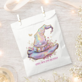 Irisierender Hexenhut Geburtstag  Geschenktütchen