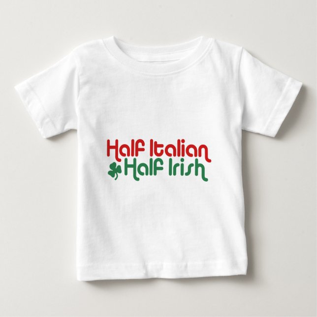 Irisitalienisch Baby T-shirt (Vorderseite)