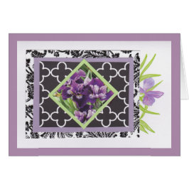 Iriskarte, unbedruckte Innenseite