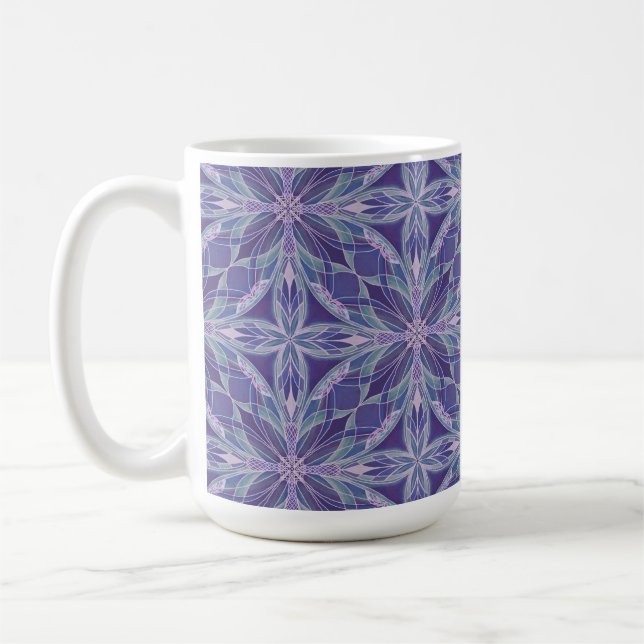 "Irisveil"-Tasse Kaffeetasse (Links)