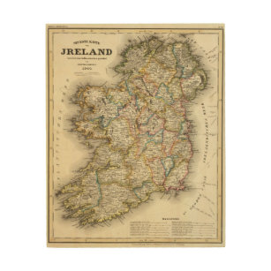Irland 13 holzleinwand