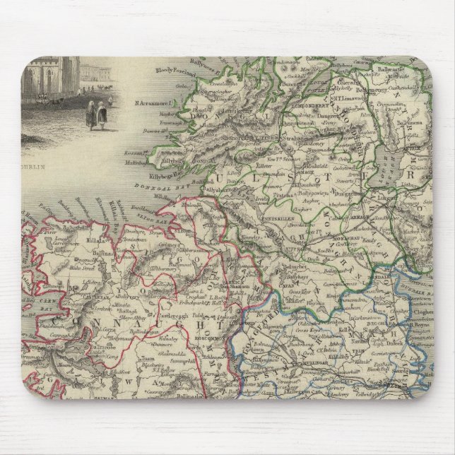 Irland 17 mousepad (Vorne)
