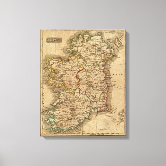 Irland 7 leinwanddruck (Vorderseite)
