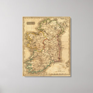 Irland 7 leinwanddruck