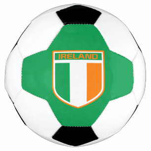 Irland-Abzeichen-Design Fußball