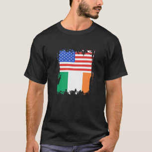 Irland Amerika USA irische Flagge Irish Pride Iris T-Shirt