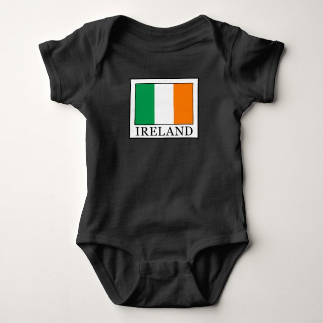 Irland Baby Strampler (Vorderseite)