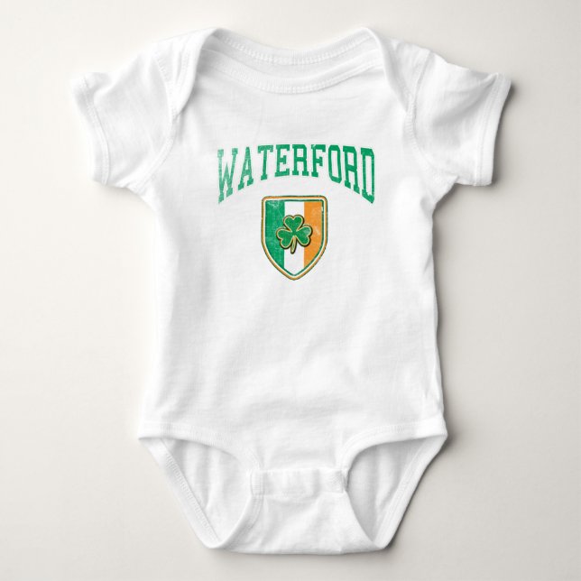 IRLAND BABY STRAMPLER (Vorderseite)
