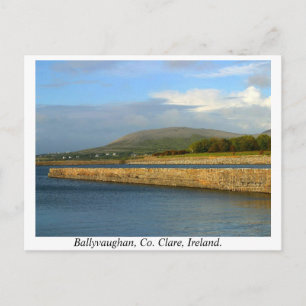 Irland - Ballyvaughan, Landkreis Clare Postkarte