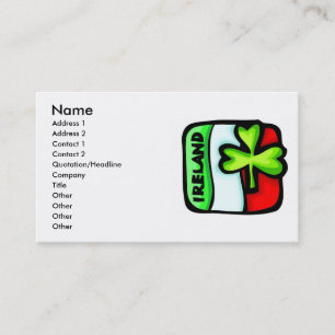 Irland Business Card Visitenkarte