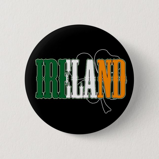 Irland-Button Button (Vorderseite)
