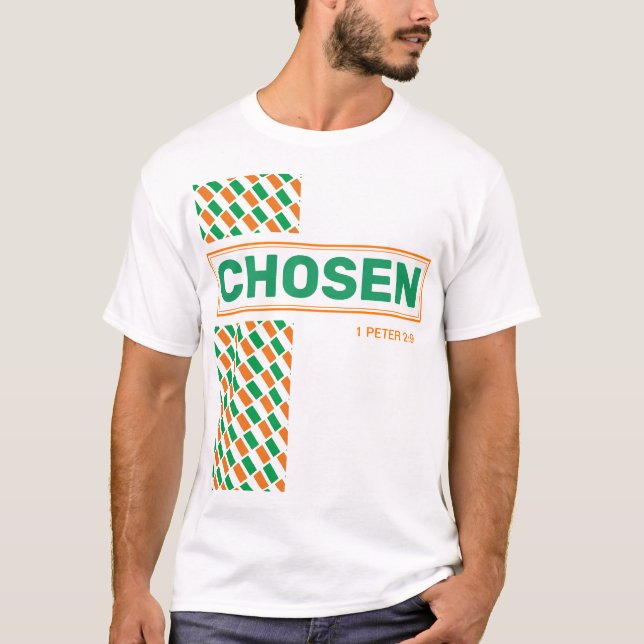 IRLAND Christlicher Tag der Selbstständigen, ausge T-Shirt (Vorderseite)