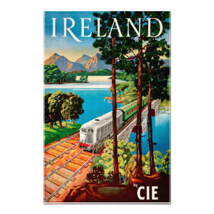 Irland CIE-Plakat Fotodruck