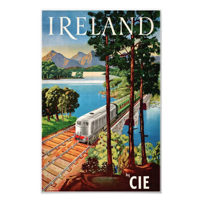 Irland CIE-Plakat Fotodruck (Vorne)