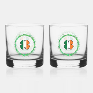 Irland Clover Saint Patrick's Day Whiskyglas