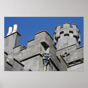 Irland, County Kilkenny, mittelalterliche Burg. Poster