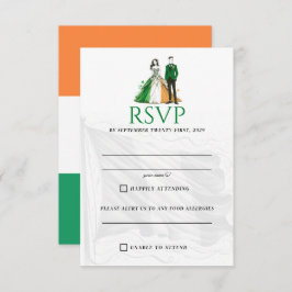 Irland Couple RSVP Card