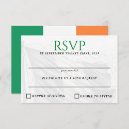 Irland Couple RSVP Karte
